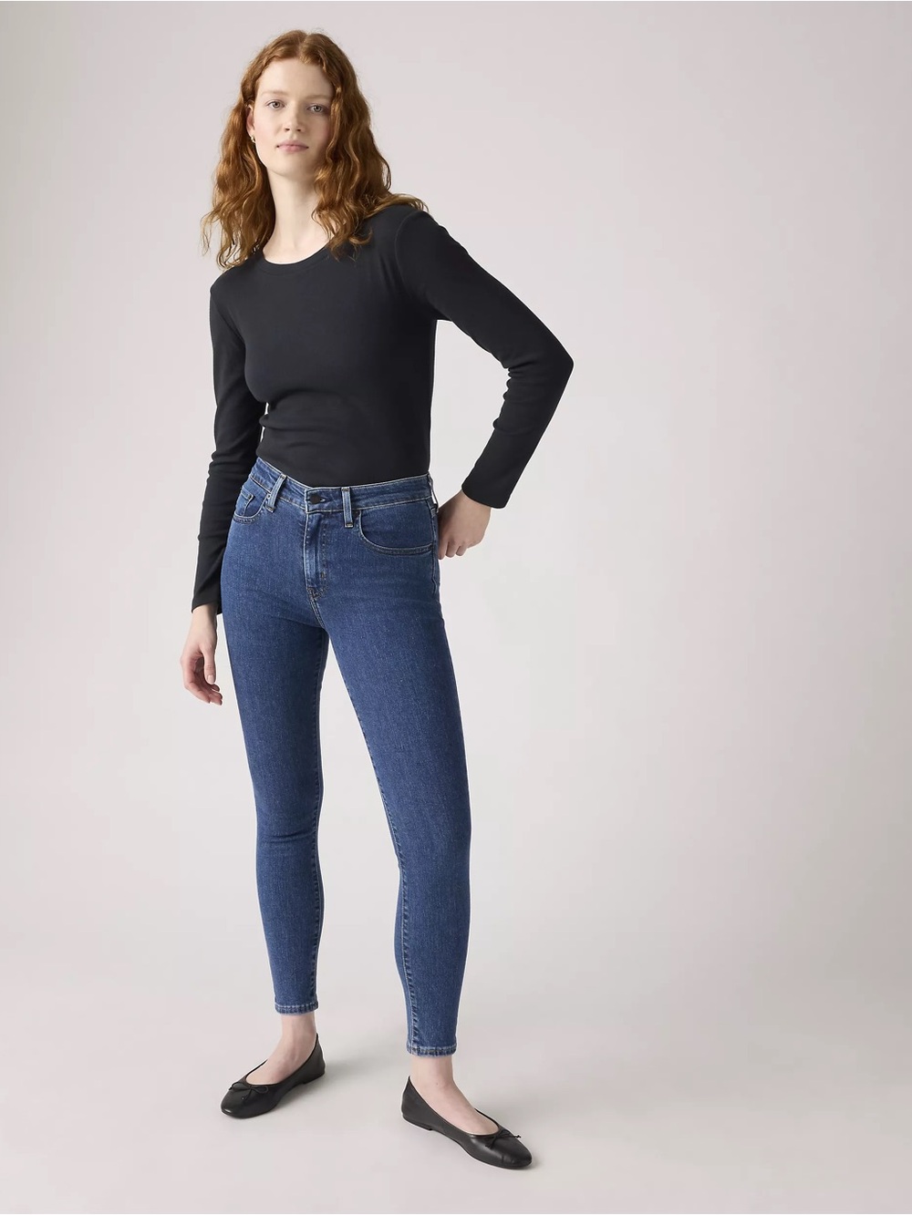 721 High Rise Skinny Women's Jeans - Medium Wash
